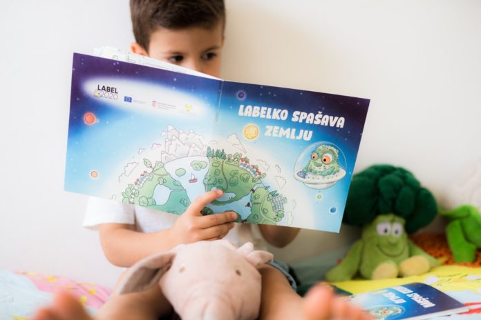 mama martina slikovnica Labelko spašava Zemlju naslovna