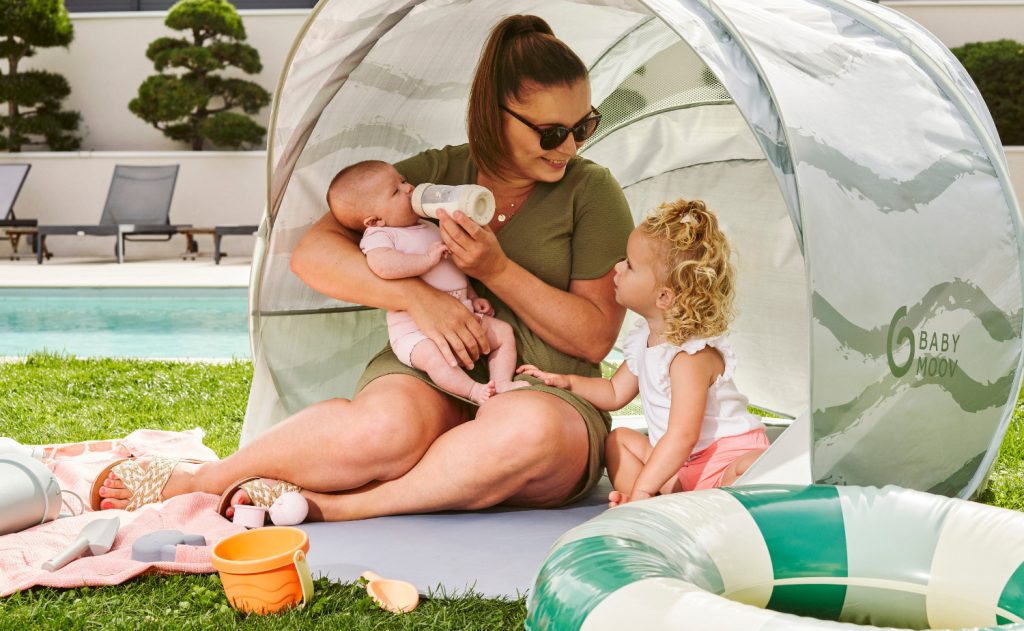 UV šator za zaštitu bebe od sunca na plaži